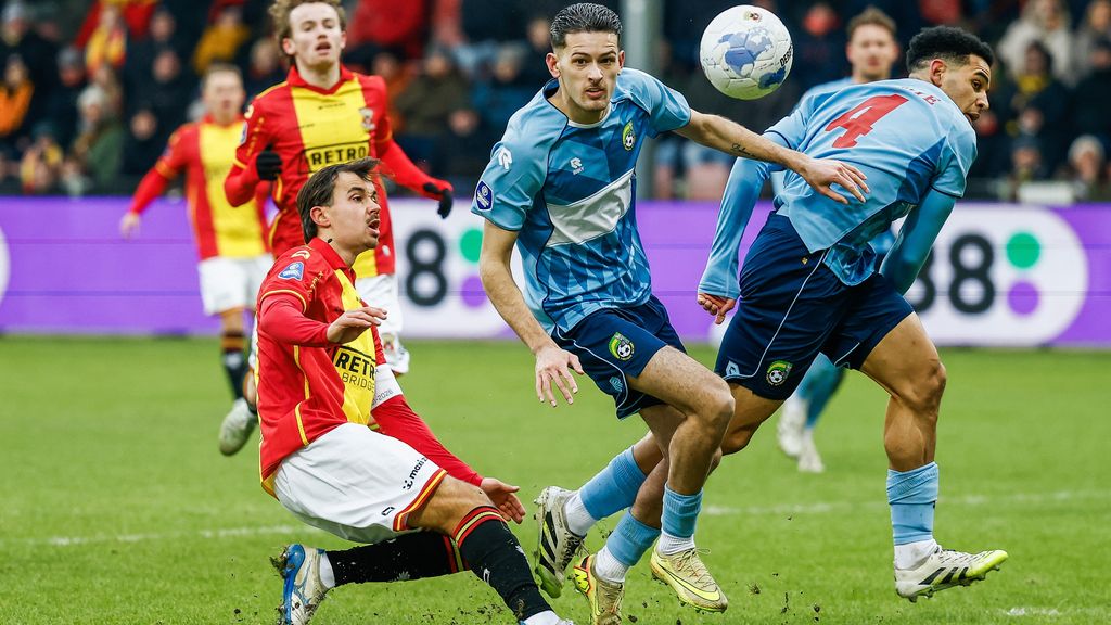 Go Ahead en Fortuna beginnen nieuwe jaar met gelijkspel door late treffers