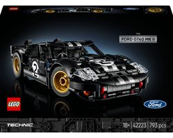 LEGO Technic 1966 Ford GT40 MKII Racewagen - Vintage Auto Bouwpakket voor Volwassenen - 42223 Image