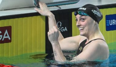 Steenbergen verkozen tot beste Europese zwemster van 2025