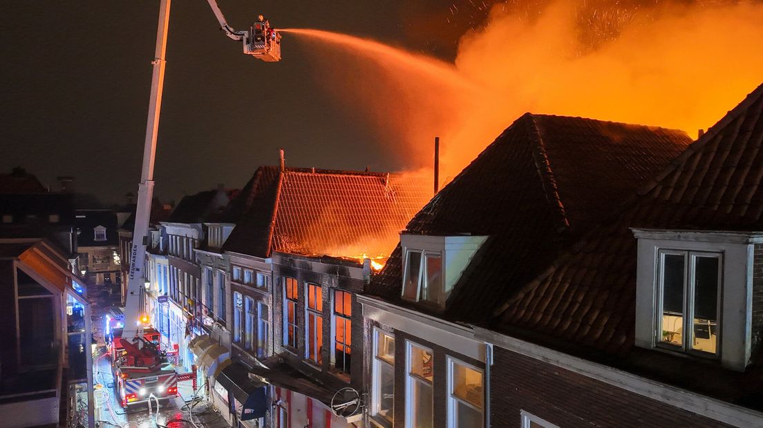 Brand in Leeuwarden