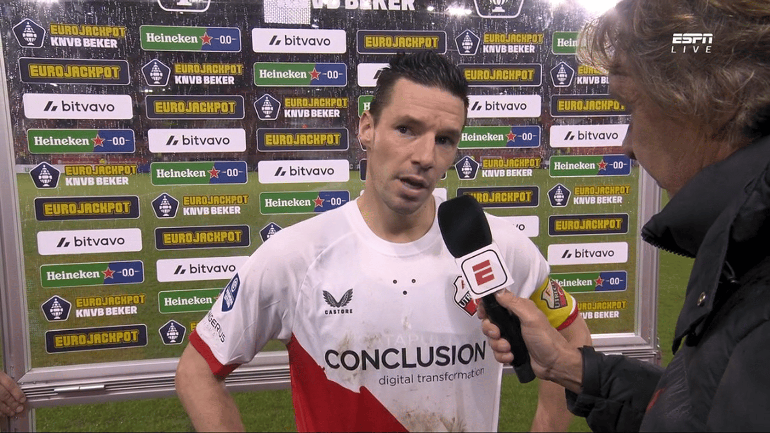 Nick Viergever van FC Utrecht