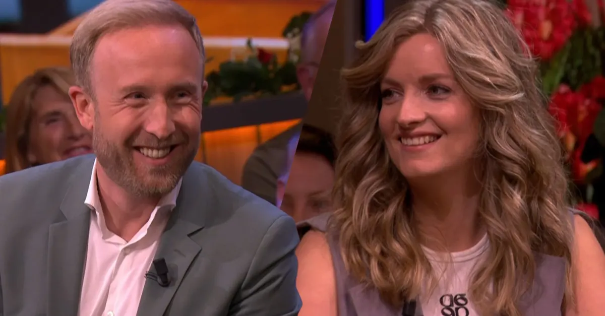 Raymond Mens en Merel Ek dinsdagavond te gast bij De Oranjewinter