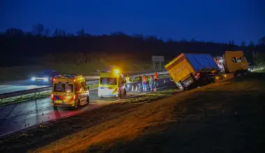 File op Centrale As door ongeval met vrachtauto