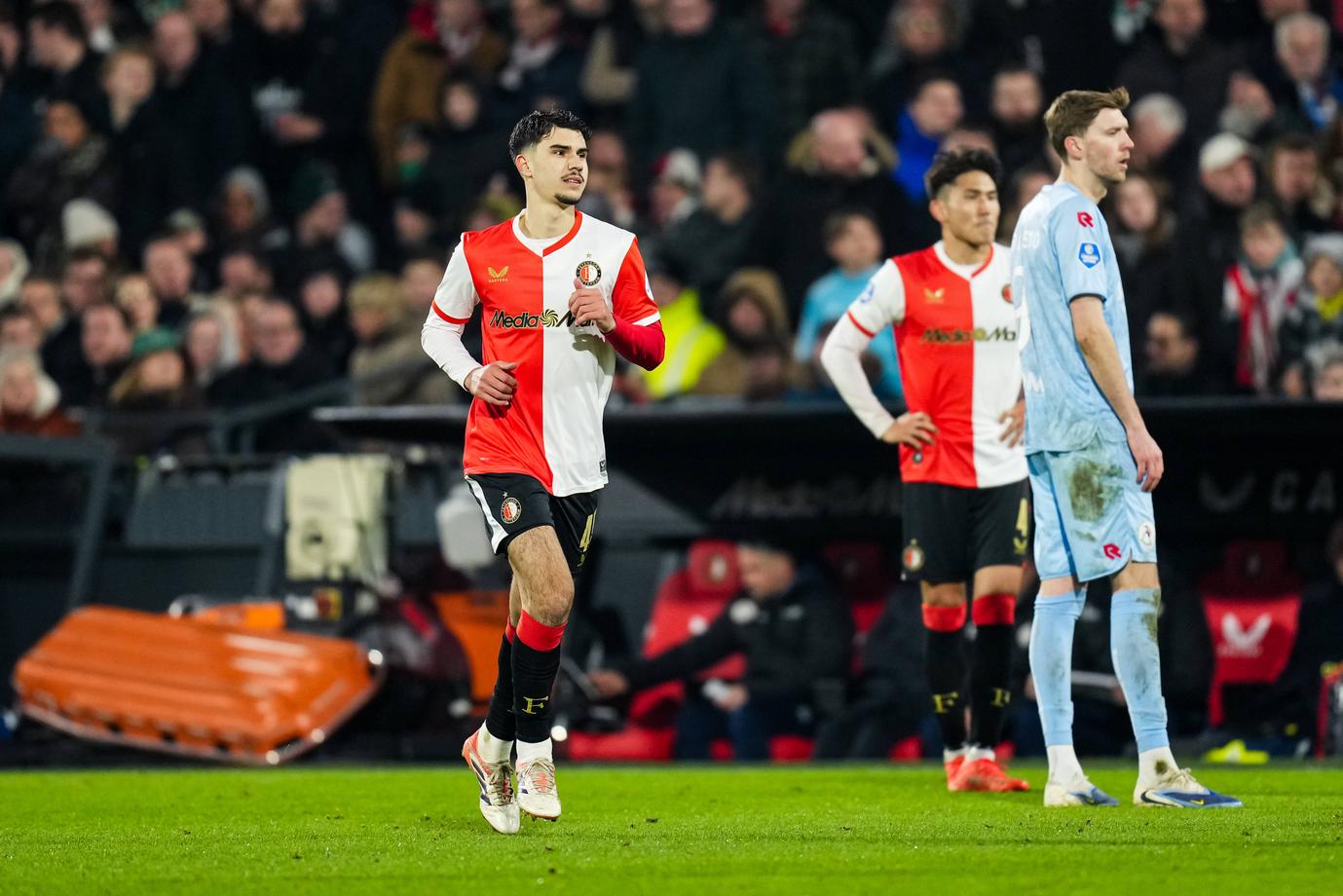Shaqueel van Persie weigert interview na eerste twee goals voor Feyenoord