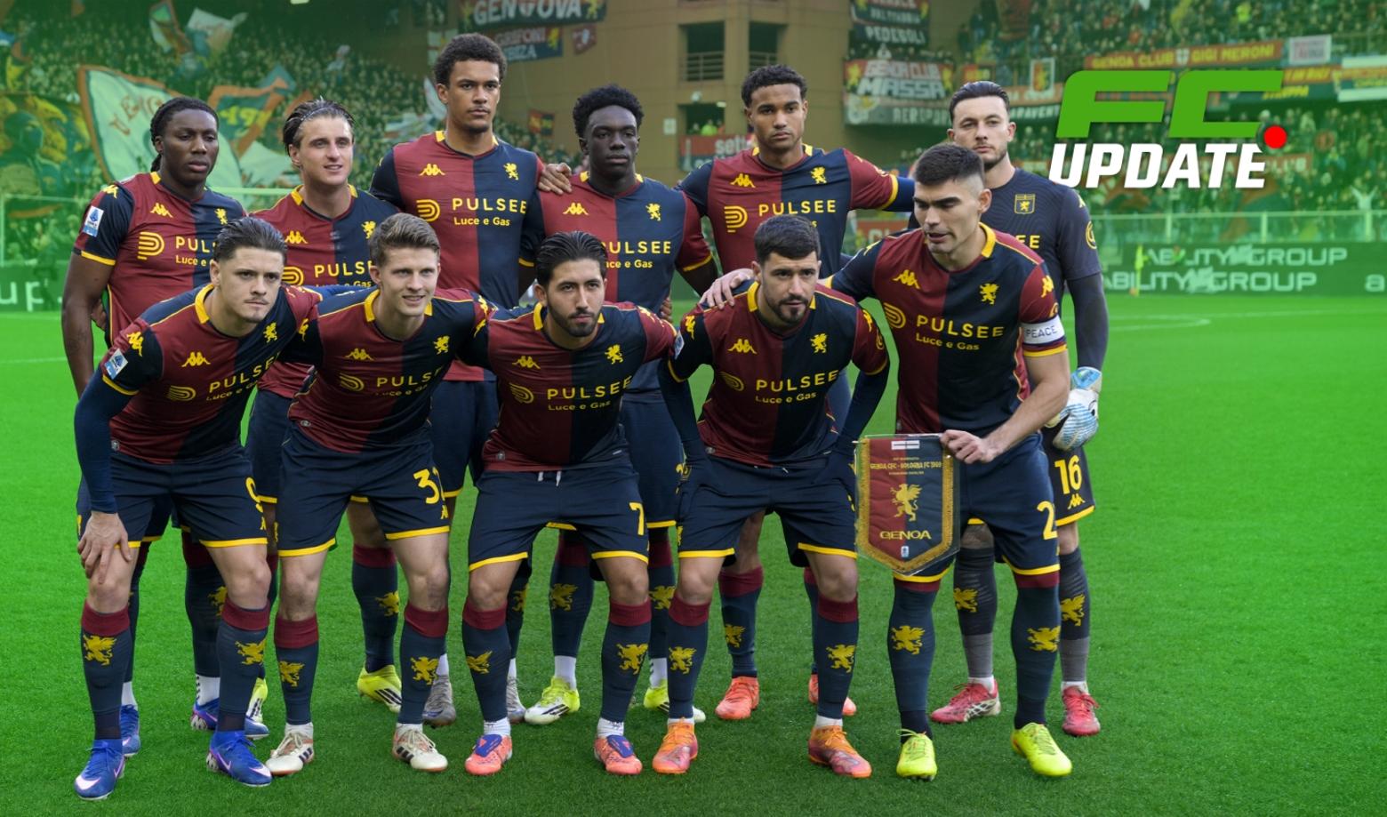 Genoa buigt 0-2 achterstand helemaal om