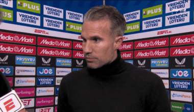 Van Persie baalt na Feyenoord