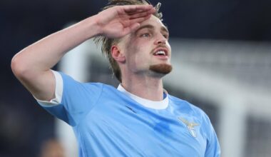Kenneth Taylor passeert Justin Bijlow en maakt eerste goal voor Lazio