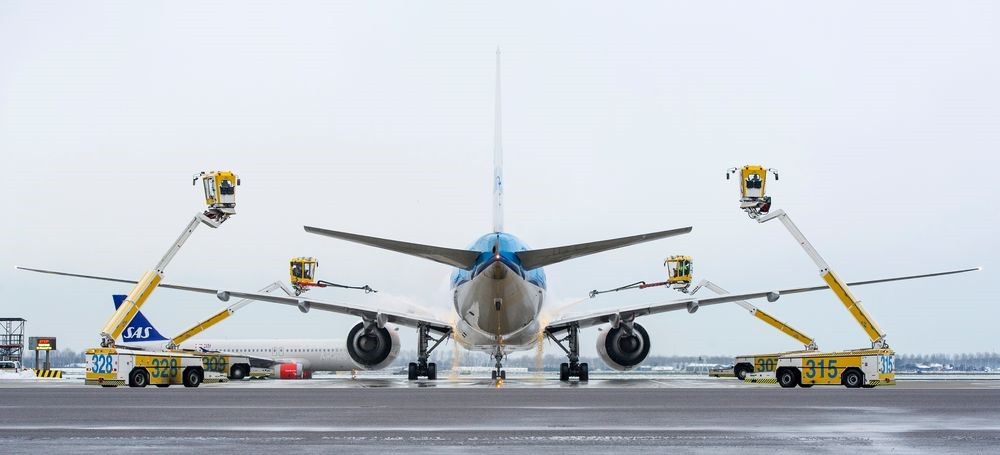 Impact winterse weer op KLM-vluchten