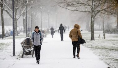 Code geel afgegeven, kans op sneeuw en gladheid