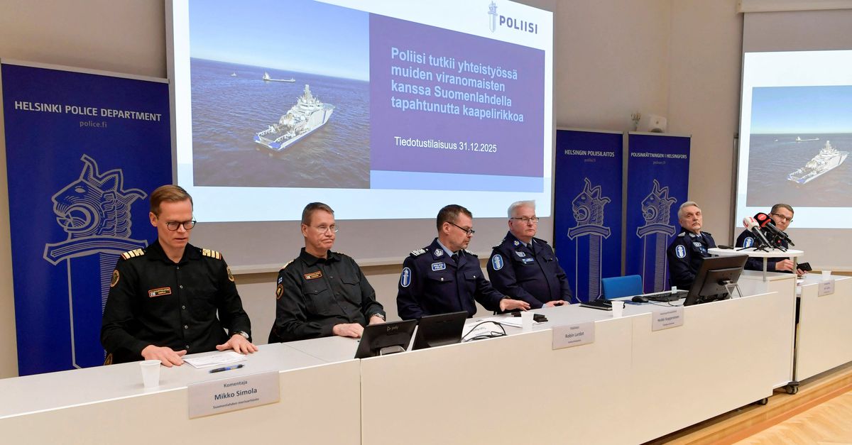 Finland neemt vrachtschip voor kust in beslag dat telecomkabel beschadigde