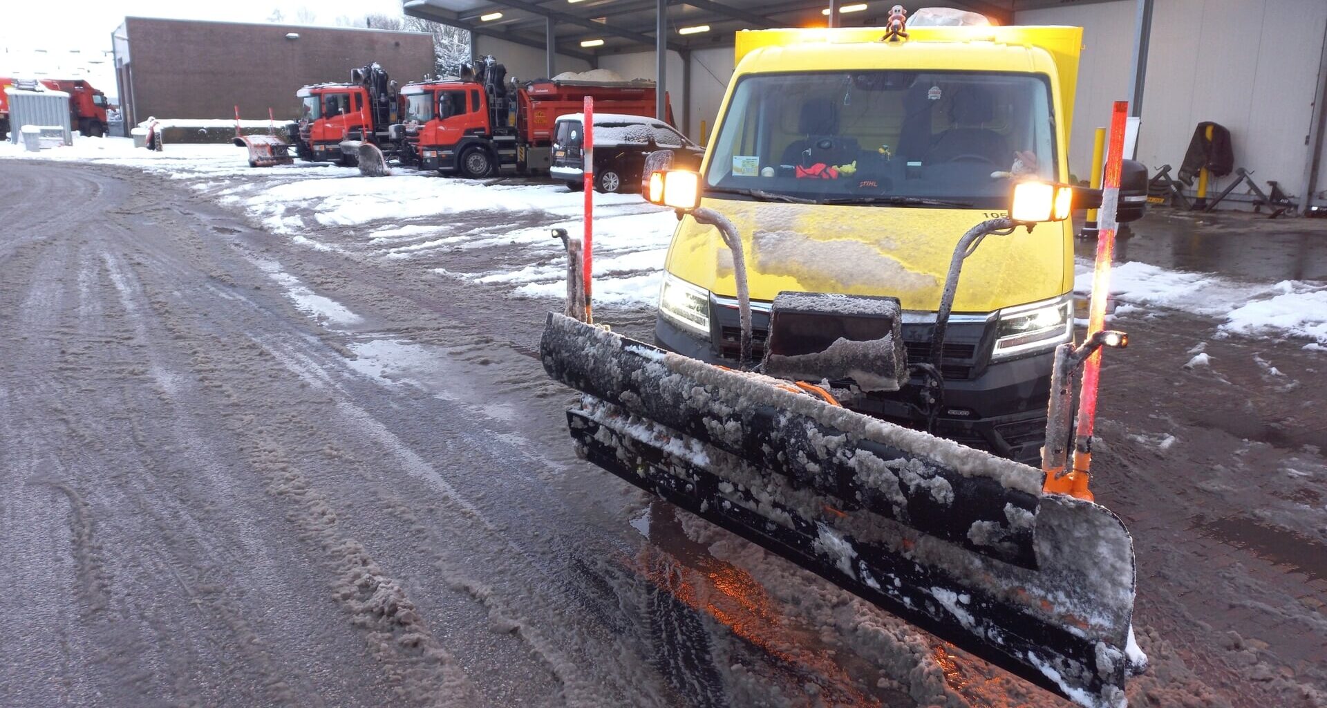 Gemeente Barneveld waarschuwt voor gladheid door strenge vorst zaterdag - Barneveldse Krant