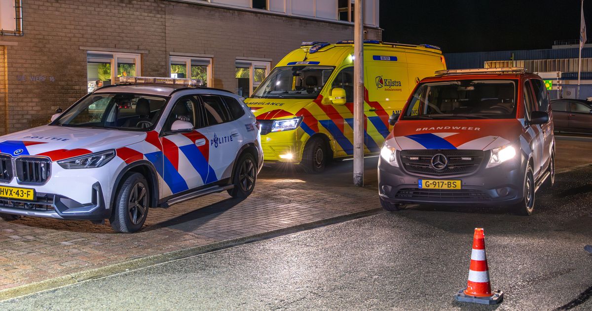 Persoon gewond bij bedrijfsongeluk in Heerenveen