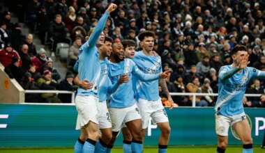 Semenyo helpt City aan League Cup-zege bij Newcastle