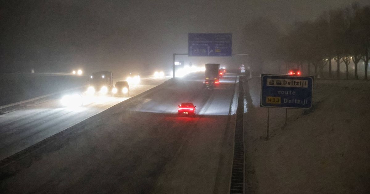 Sneeuwblog: Bussen van Qbuzz rijden niet tot 10.00 uur