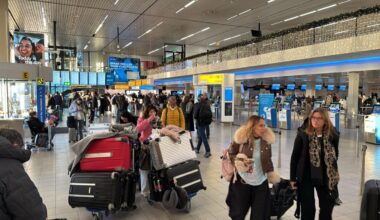 Stroomstoring Schiphol voorbij, NS en GVB vandaag goed van start