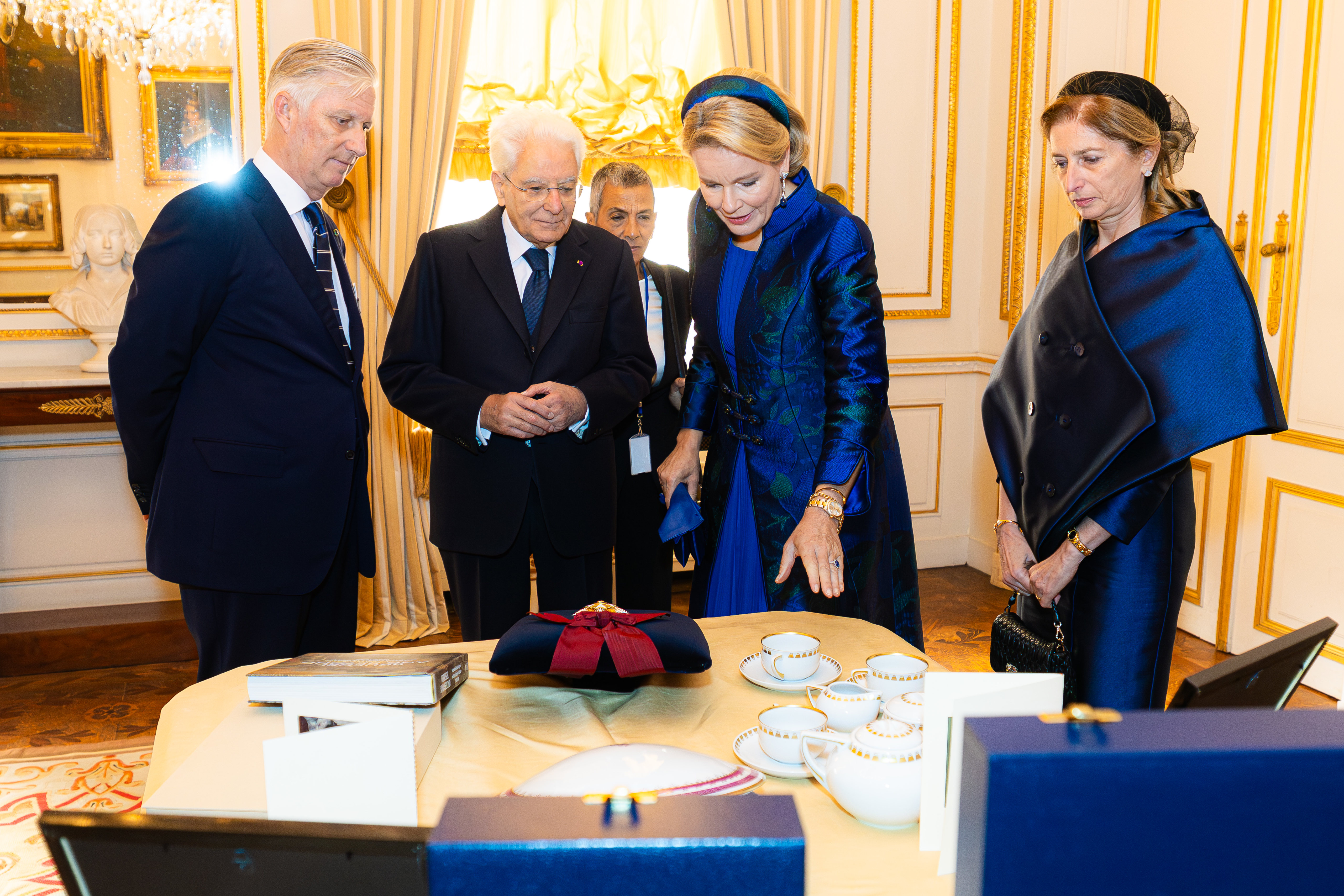 251020 Incoming state visit of ITALIA