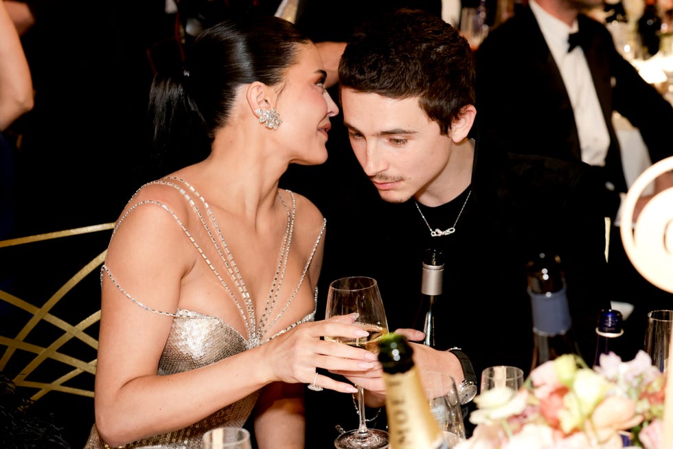 Kylie Jenner and Timothée Chalamet