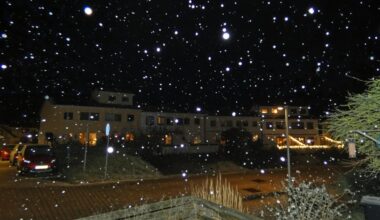 Lichte sneeuw op komst, rest van weekend overwegend droog