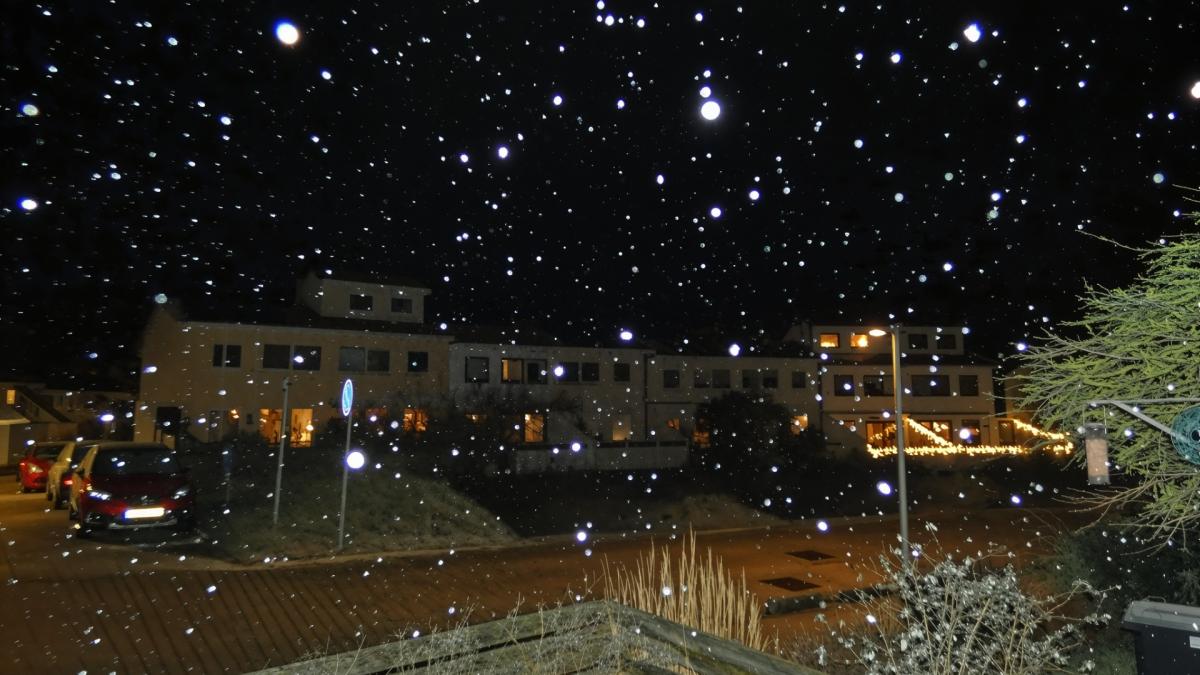 Lichte sneeuw op komst, rest van weekend overwegend droog