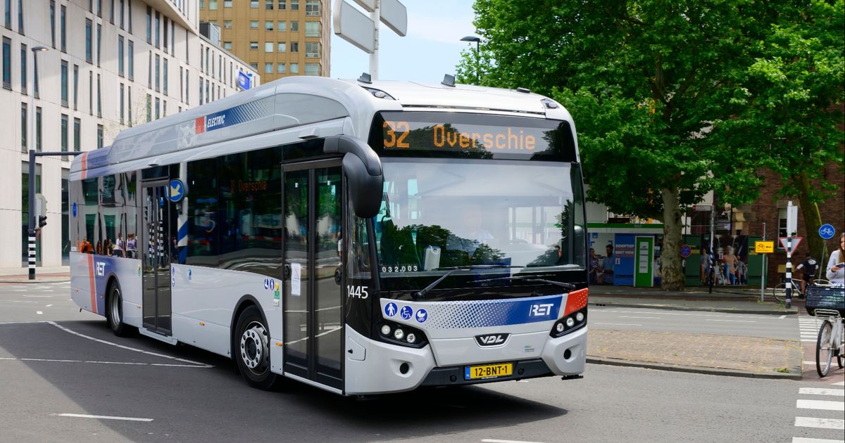 RET start dienstregeling bussen weer op na negatief reisadvies - Rijnmond