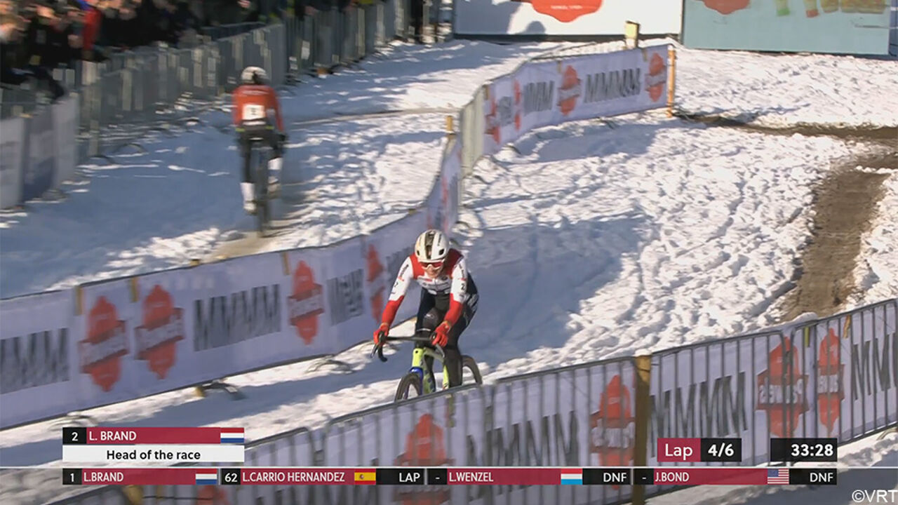 LIVESTREAM: Alvarado snelt weg na val van Brand in razendspannende cross in Zonhoven