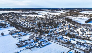 Drenthe onder een witte laag en code geel vanwege gladheid