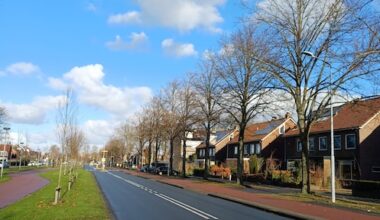 Hele land in rep en roer, maar hier is geen sneeuw te bekennen