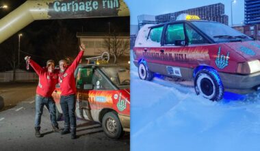 Route door Zweden en Noorwegen met een roestbak en frikandellen: 'Creatief zijn en survivallen'