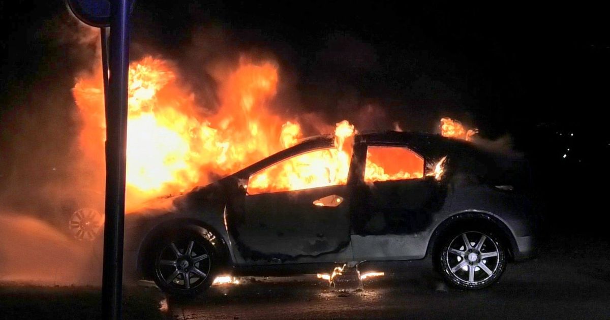 Door de hele provincie auto's afgebrand tijdens jaarwisseling - RTV Utrecht