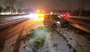 112-nieuws: Code geel vanwege sneeuwval • Meerdere ongevallen op gladde wegen
