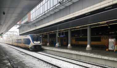 Minder treinen en bussen in de provincie door winterse taferelen - RTV Utrecht