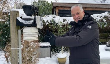 Amateurfotograaf Geert Molema geniet van het winterweer: 'Echt de krenten in de pap'