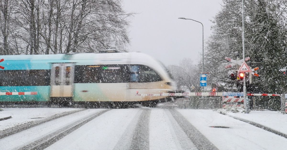 Dinsdag minder treinen vanwege verwachte sneeuwval