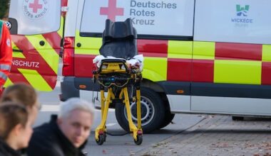 tien gewonden in Duits restaurant