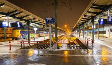 Op meerdere plekken in noorden geen treinen door wisselstoringen