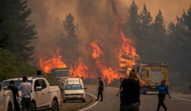 Bosbranden in Argentijns Patagonië verwoesten 12.000 hectare bos