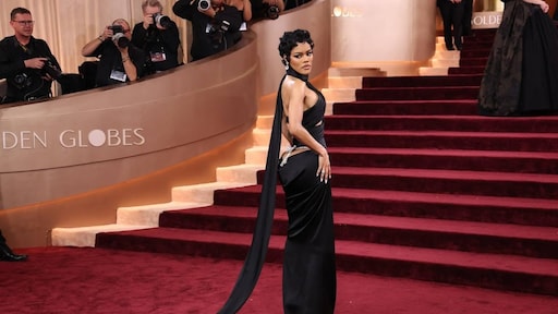 Teyana Taylor in tranen na winnen van eerste Golden Globe