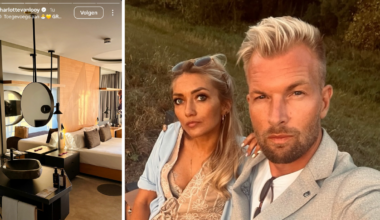 Wie goed kijkt, ziet hem in hotelkamer: Ruben Van Gucht op vakantie met vroegere partner