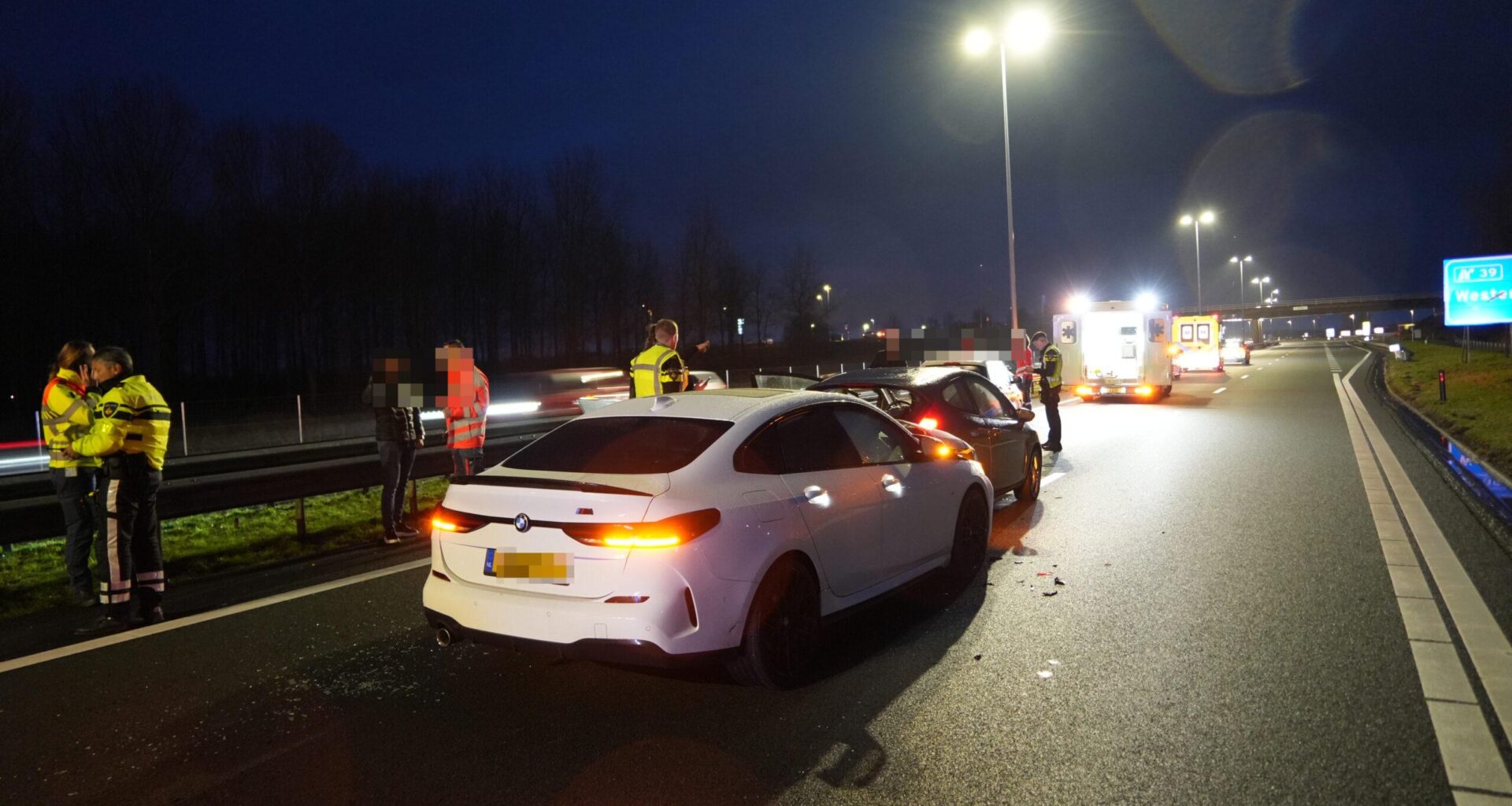 Fors ongeval op de N7, files tot gevolg (update)