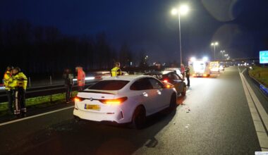 Fors ongeval op de N7, files tot gevolg (update)