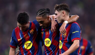 FC Barcelona levert galavoorstelling af en is finalist in de Supercopa