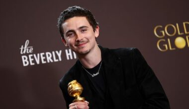 Dankzij vaders levensles smaakt Golden Globe voor Timothée Chalamet 'extra zoet'