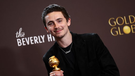 Dankzij vaders levensles smaakt Golden Globe voor Timothée Chalamet 'extra zoet'