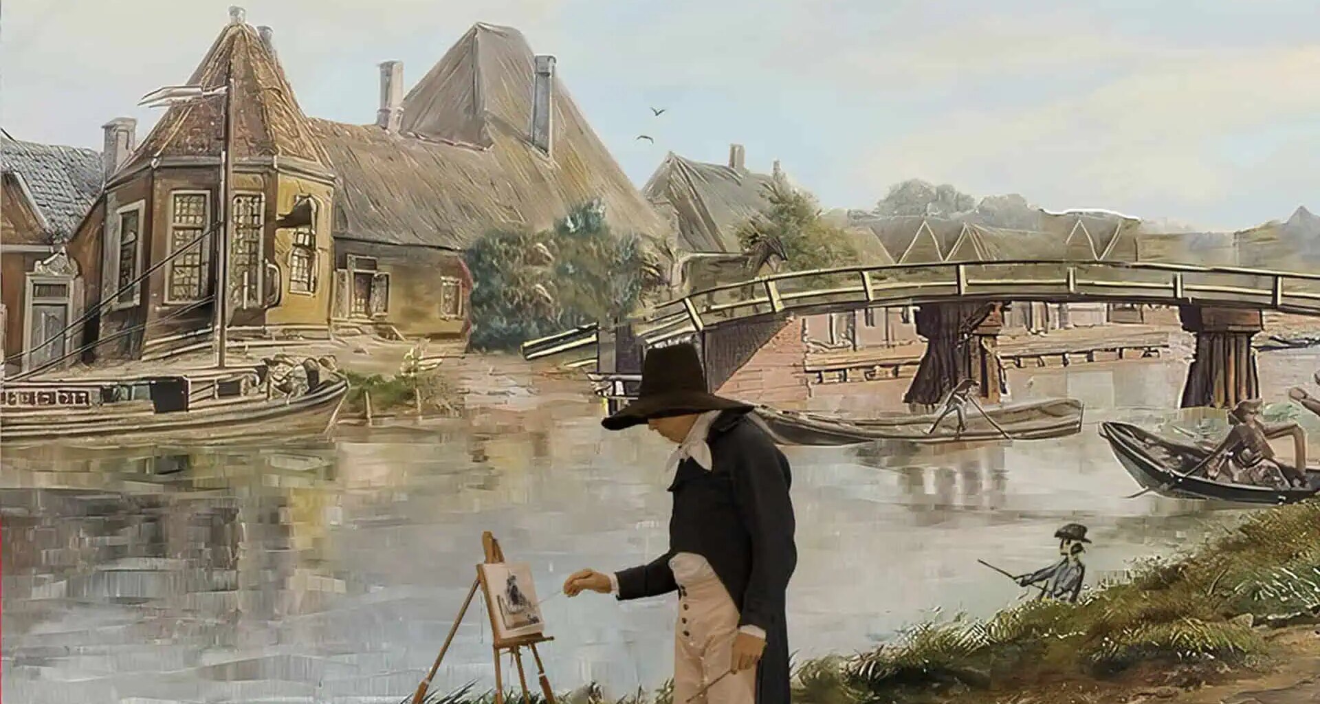 Schilderijen die bewegen: Cornelis Bok komt tot leven