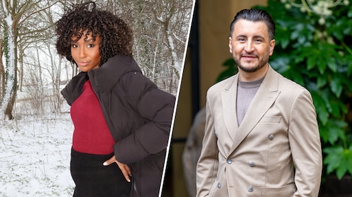 Imen Dirie showt babybuik en sprookjesbruiloft op komst voor Danny Froger?