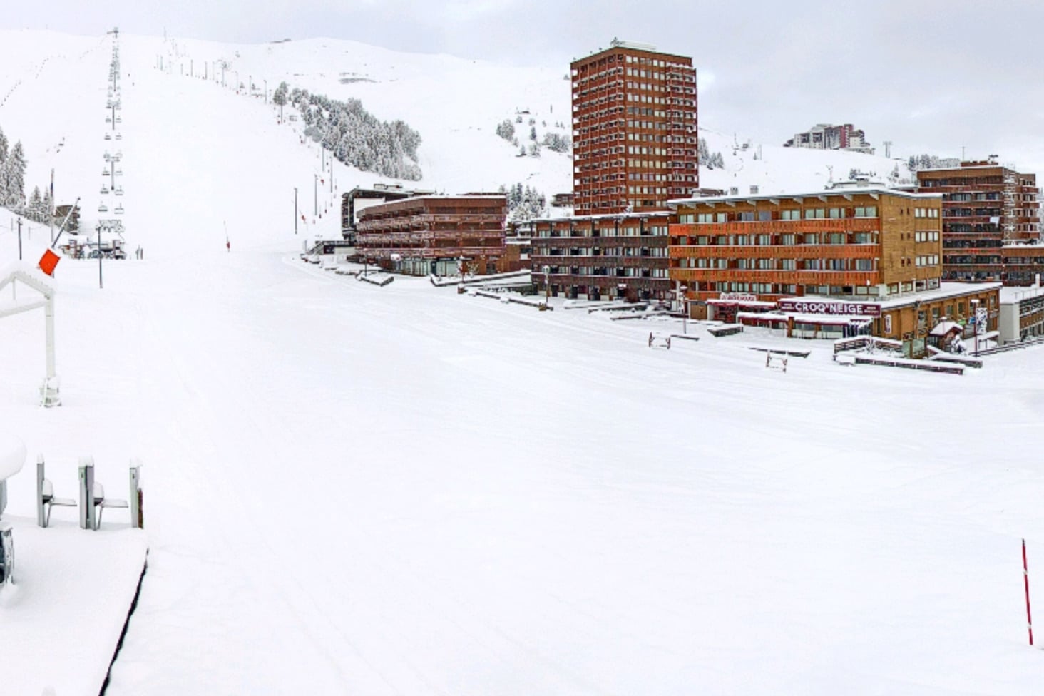 Historische drukte in Franse Alpen: skigebieden tot 99% vol