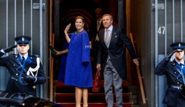 Máxima maakt opmerkelijke kledingkeuze voor nieuwjaarsontvangst