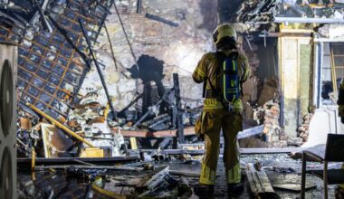 Omwonenden nog niet naar huis na explosie en brand in Utrecht