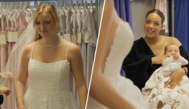 Channah Koerten verrast Nomi met bruidsjurk in Vier handen op één buik: 'Ben je serieus?'