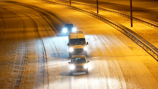 In heel Nederland code geel om gladheid, al meerdere ongelukken gebeurd